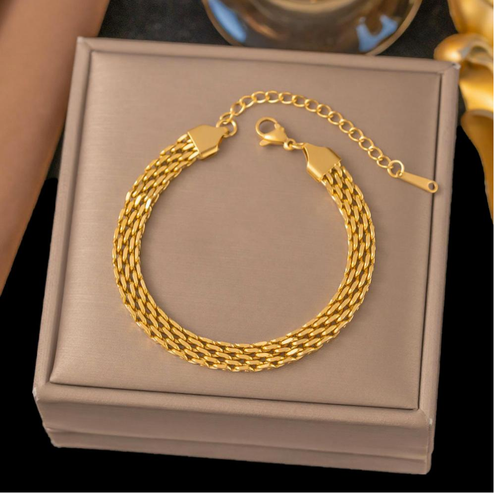 Bracelet Golden Layers