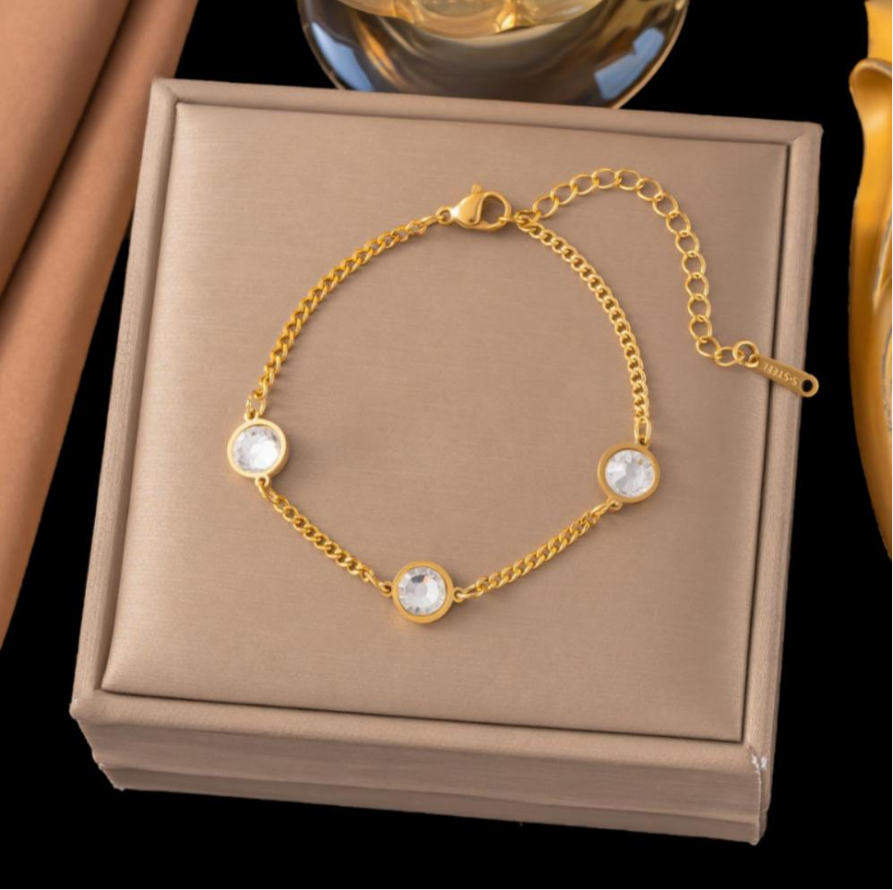 Bracelet Crystal Trio
