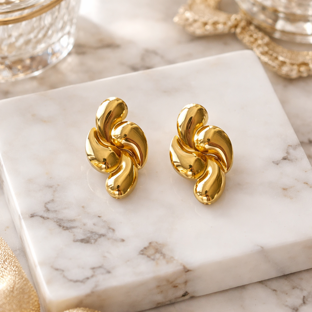 Boucles d'oreilles Éclipse