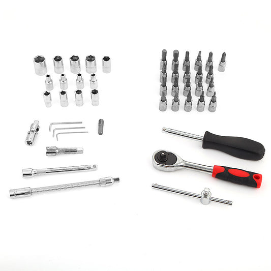 Kit à Douilles et Cliquet 46 Pièces