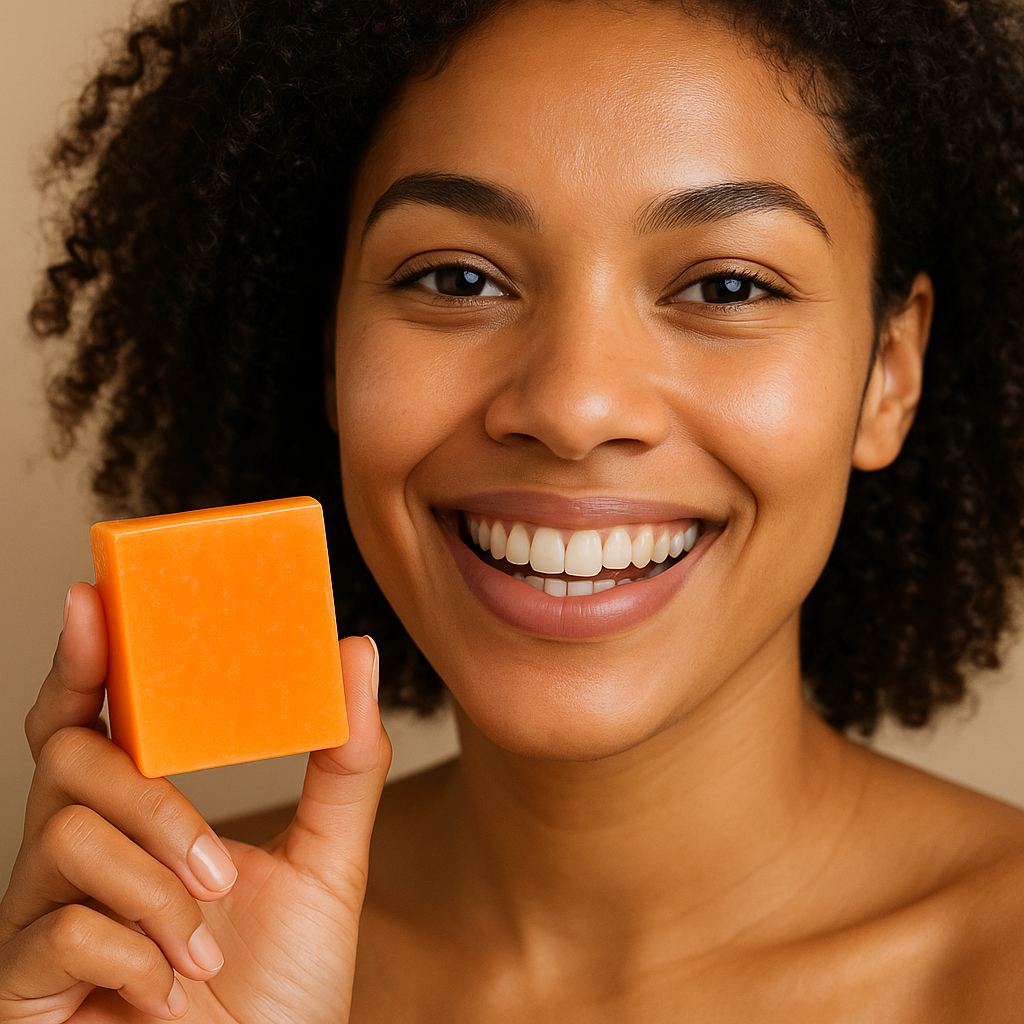 Savon Artisanal au Curcuma – 100 g