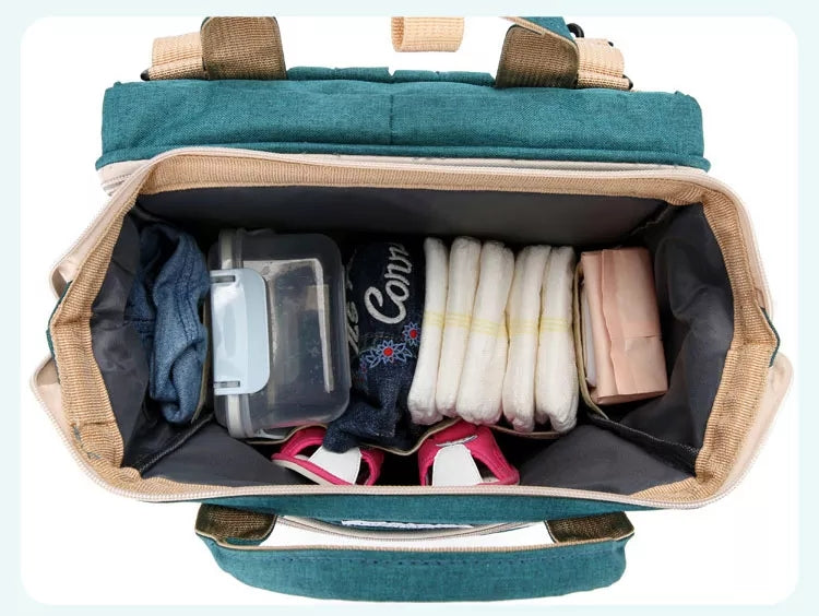 Sac à Langer 3-en-1 avec Berceau Intégré