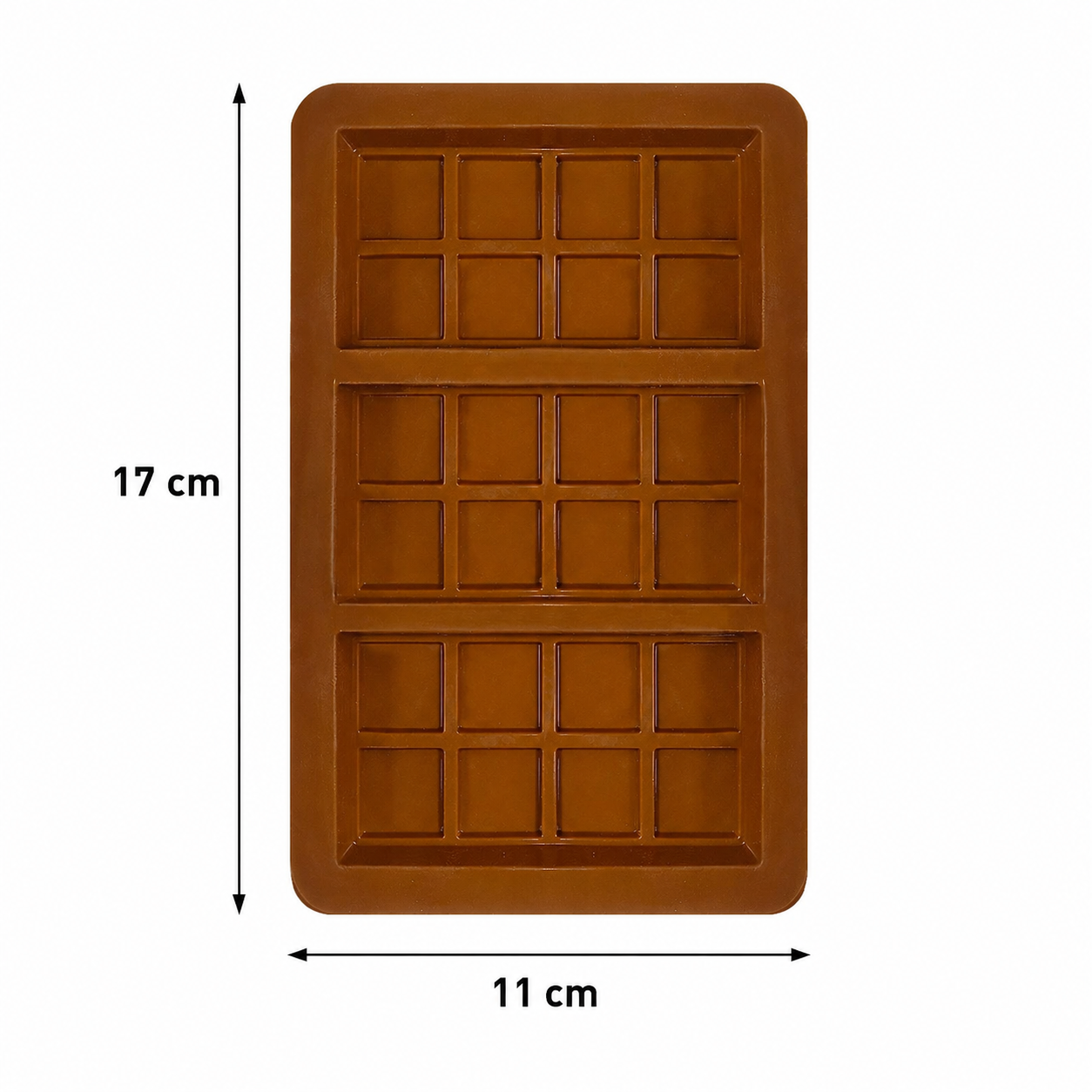 Moule Silicone 3 Mini Tablettes de Chocolat – Démoulage Facile