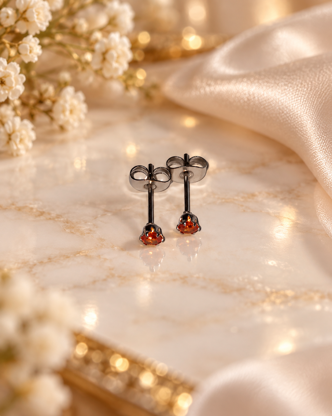 Boucles d’oreilles Lumia 3 mm