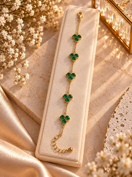 Bracelet Trévia Vert