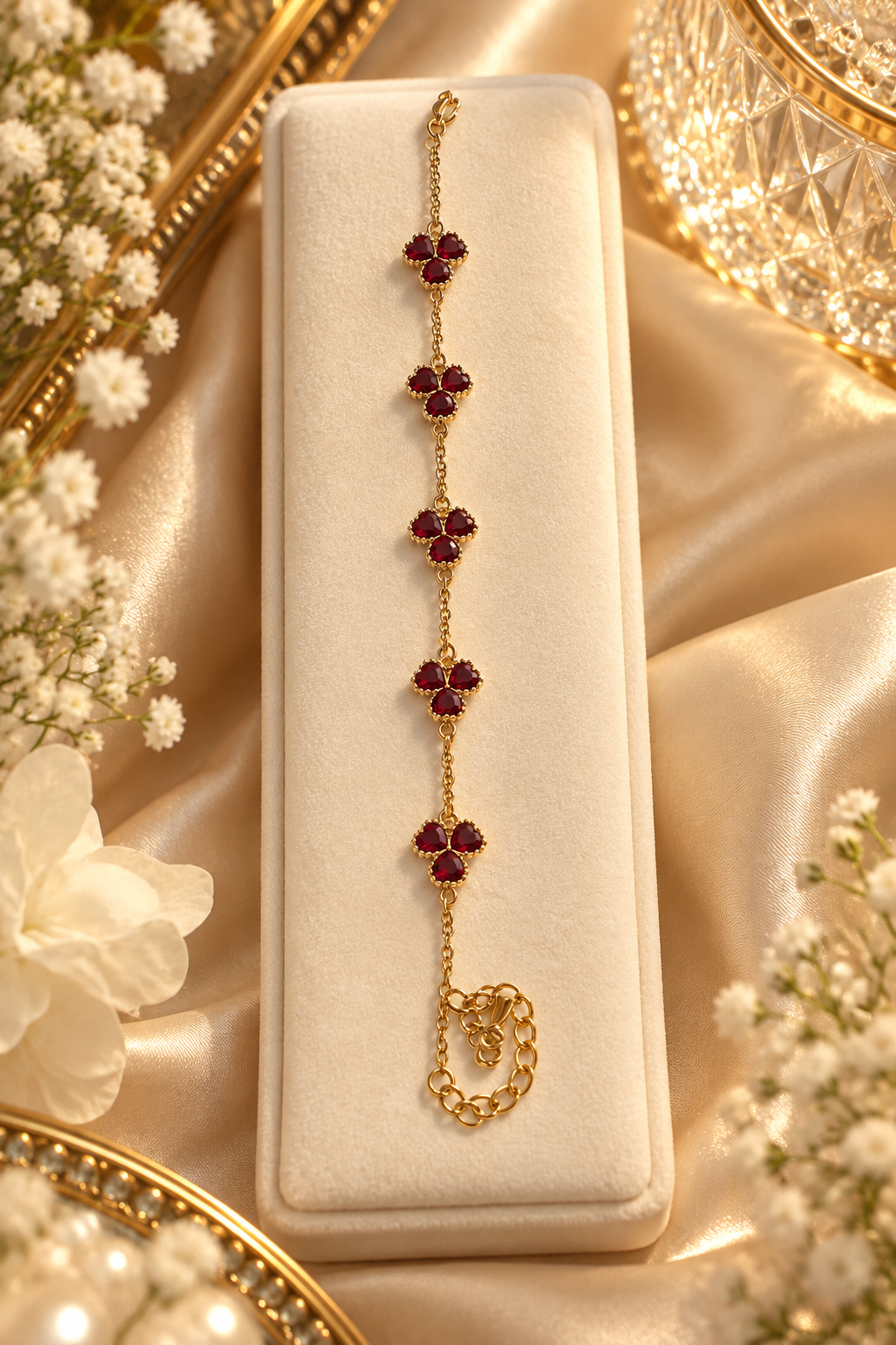 Bracelet Trévia Rouge