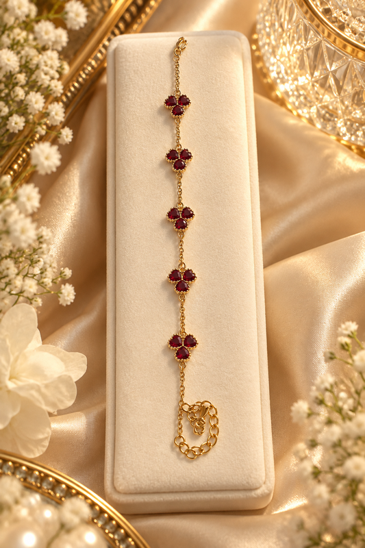 Bracelet Trévia Rouge