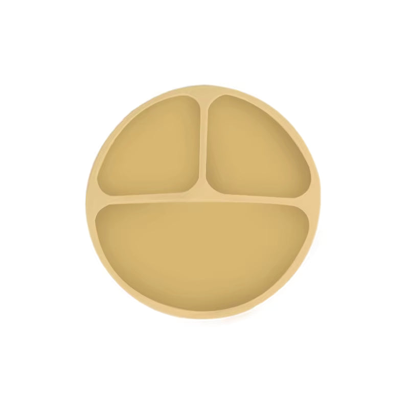 Assiette Compartimentée en Silicone pour Bébé