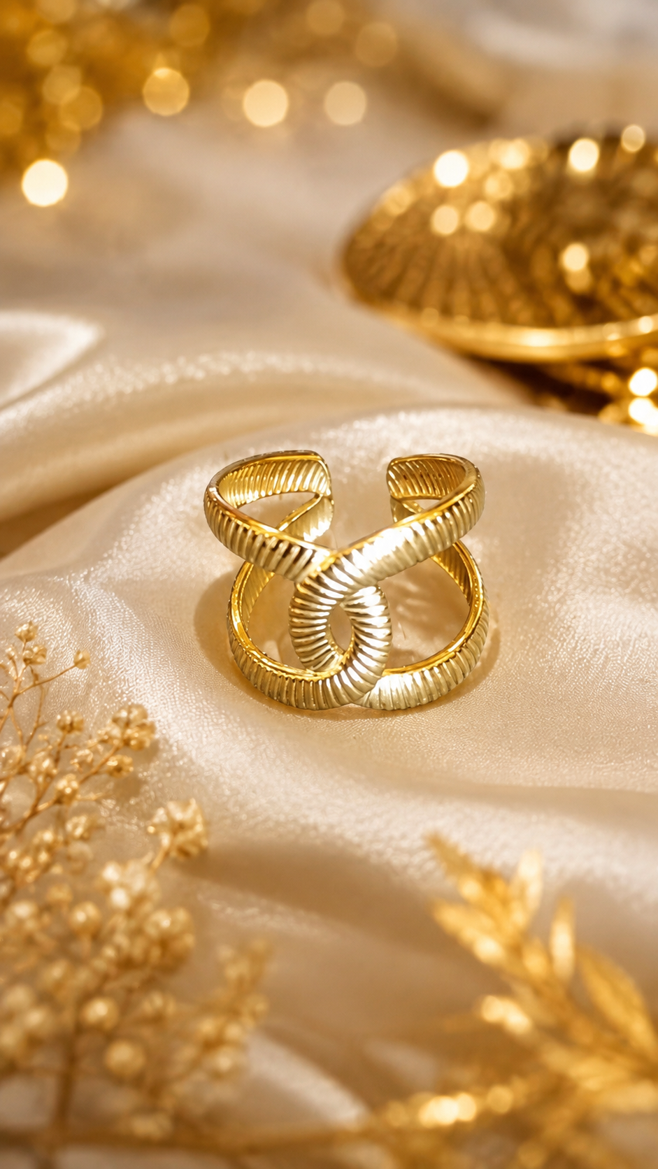 Bague Éclat Croisé