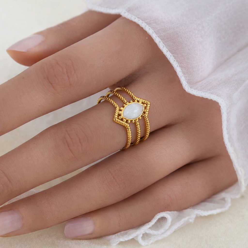 Bague Aura Blanche