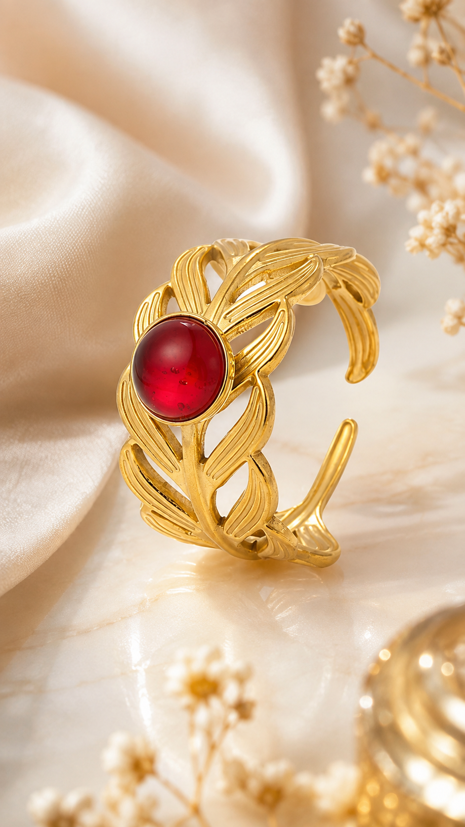 Bague Rubélia Rouge