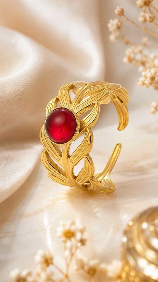 Bague Rubélia Rouge