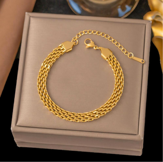 Bracelet Golden Layers