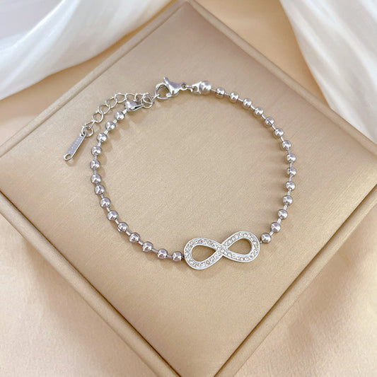 Bracelet Infinity – Argent