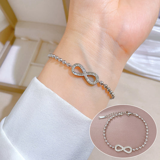 Bracelet Infinity – Argent