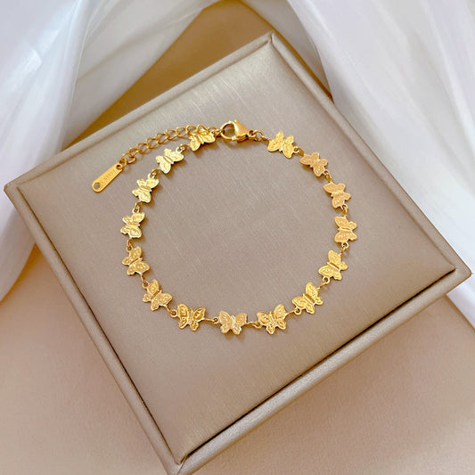 Bracelet Éclat Papillon – Or