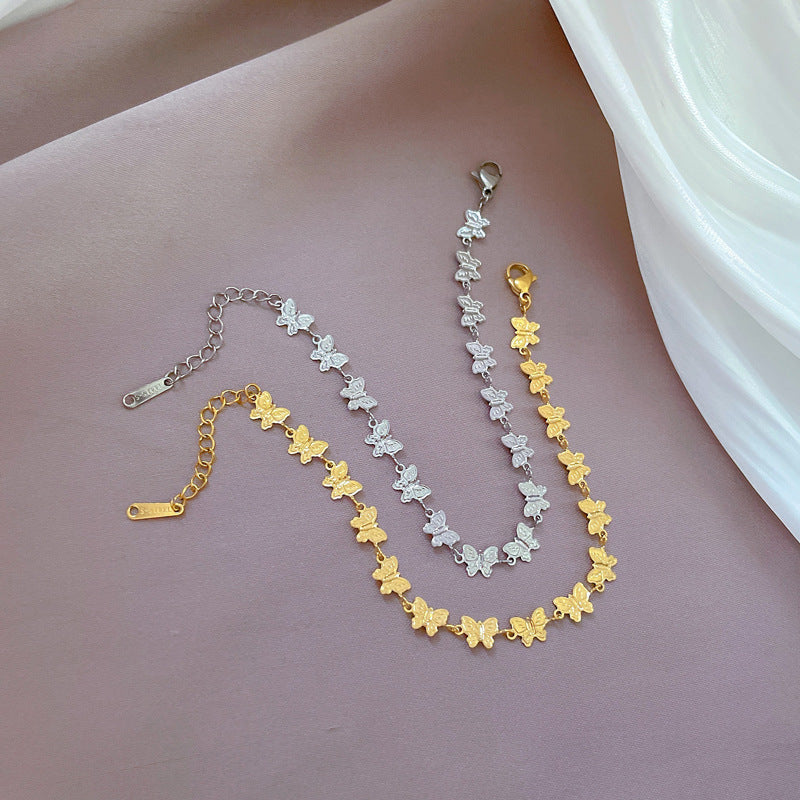 Bracelet Éclat Papillon – Argent