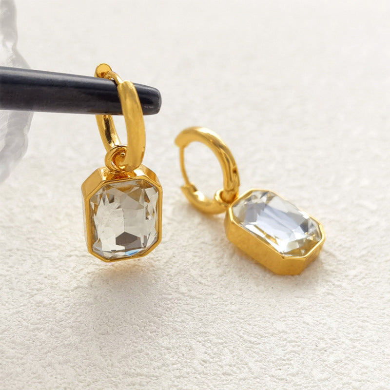 Boucles d’Oreilles ELVIA CRISTAL