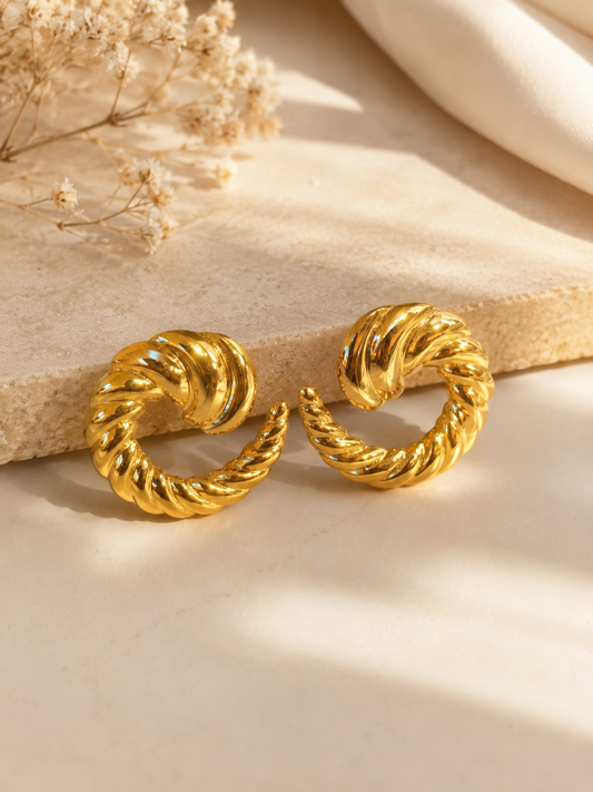 Boucles d'Oreilles Hélice
