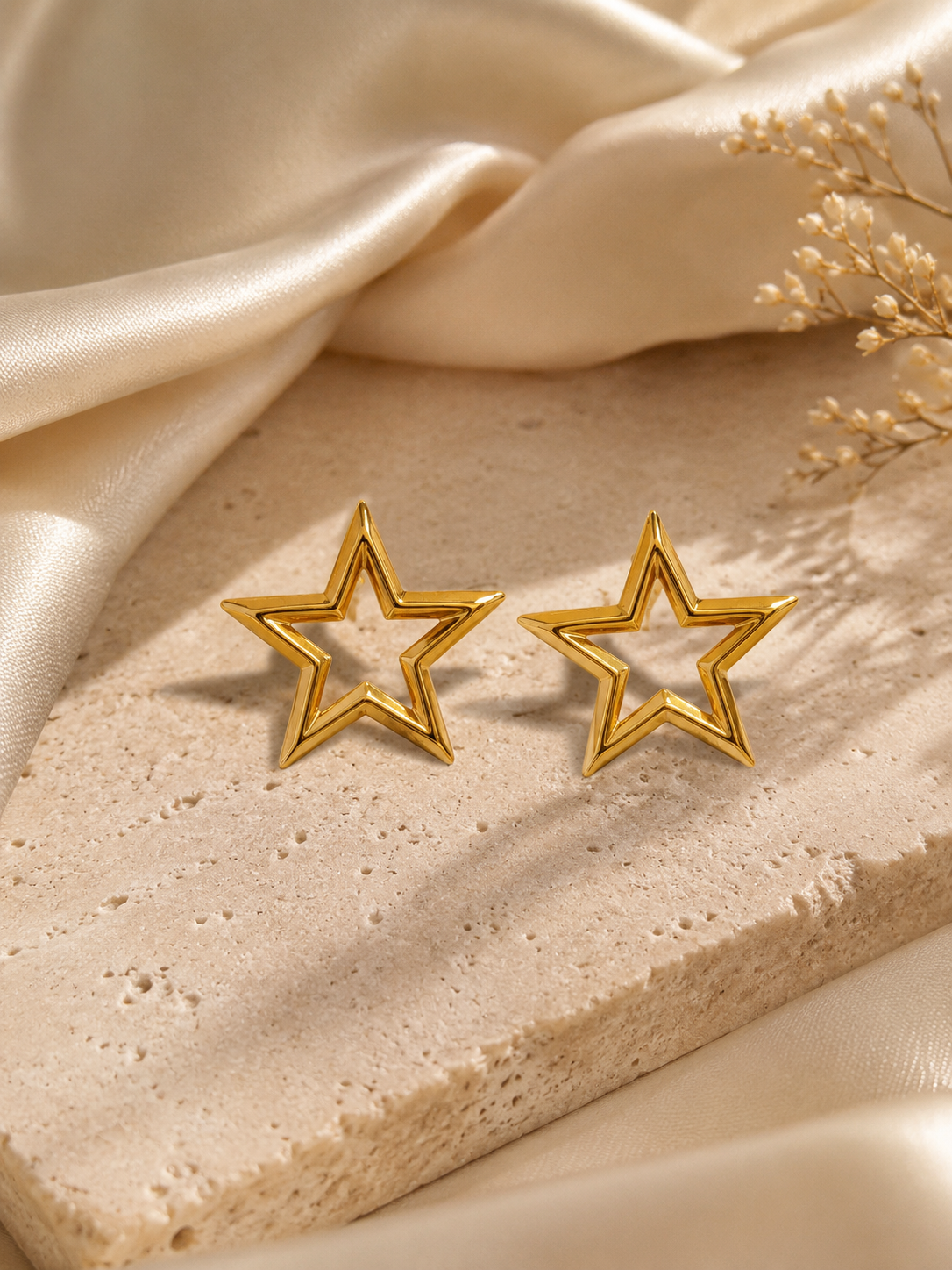 Boucles d'oreilles Star