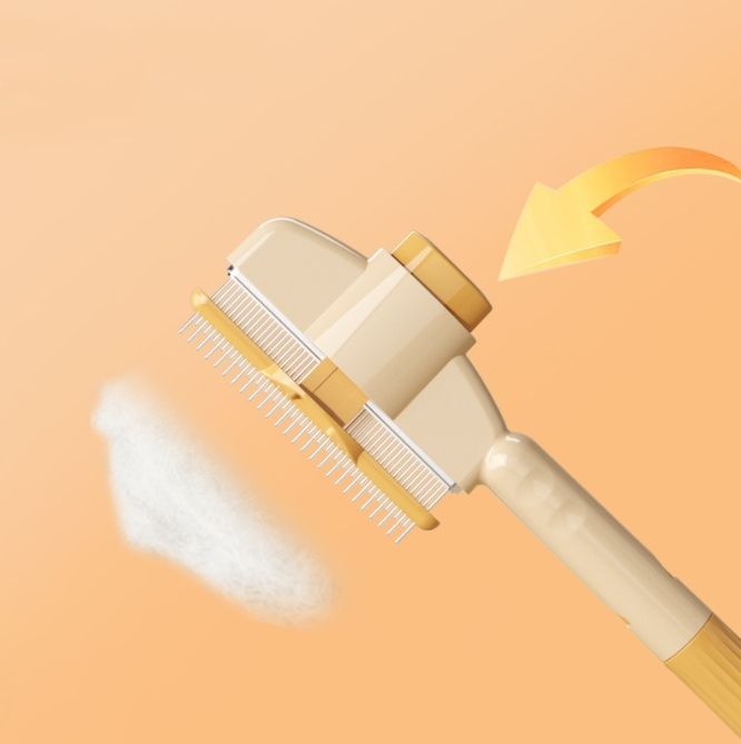 Brosse Autonettoyante pour Chiens et Chats