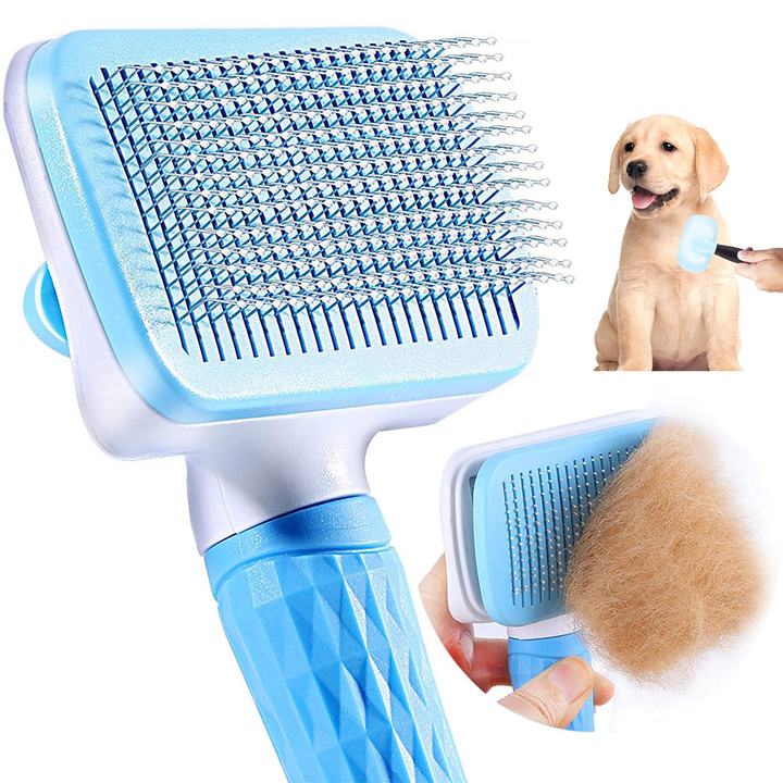 Brosse de Toilettage Autonettoyante Premium pour Chiens et Chats
