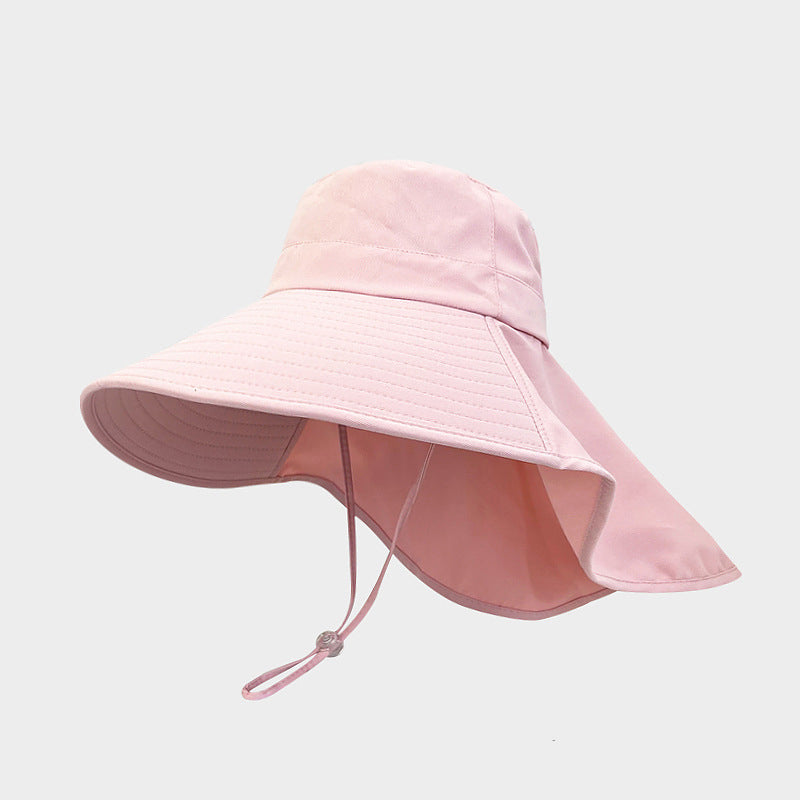 Chapeau Long Rose Anti-UV
