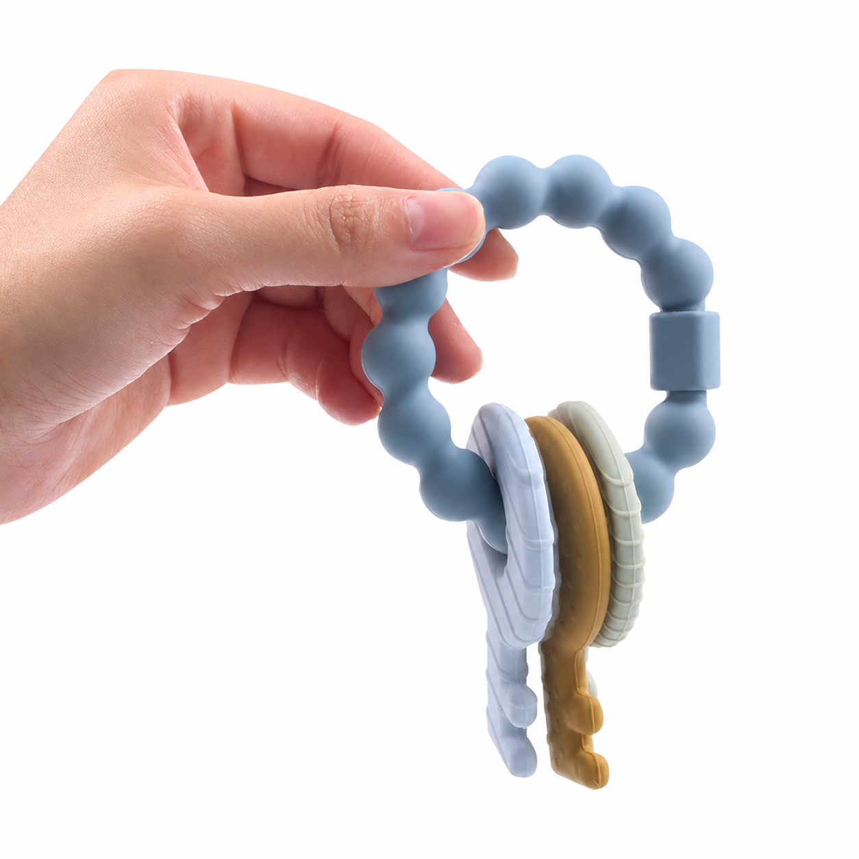 Clés d'Éveil et de Dentition en Silicone