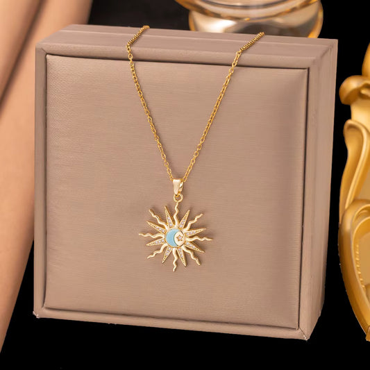 Collier Soleil Azur