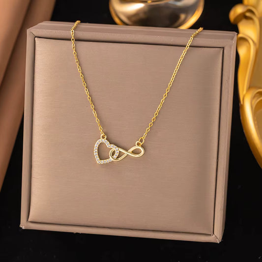Collier Cœur Infini