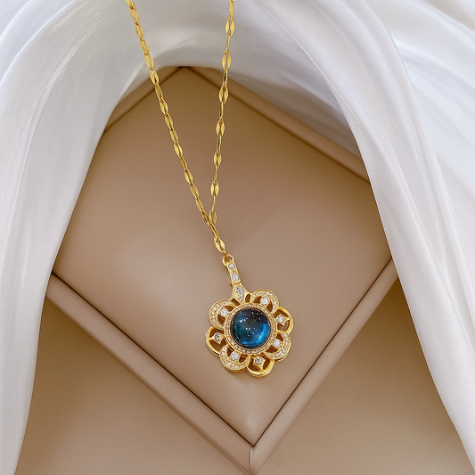 Collier Fleur Céleste