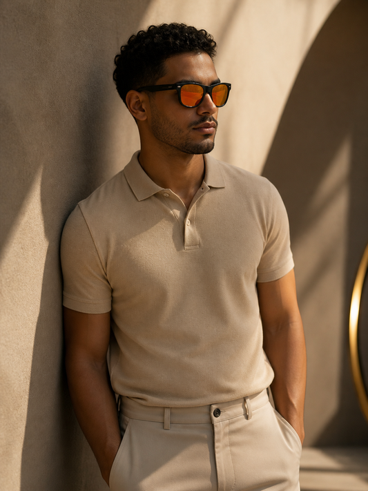 Lunettes Soleil Polarisées Rouge Orange UV400