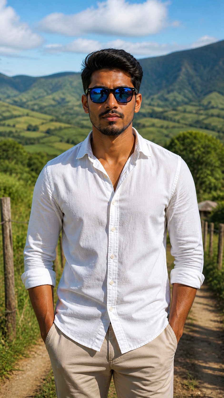 Lunettes de soleil polarisées Bleu UV400