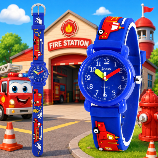 Montre  Pompier – Analogique 3D