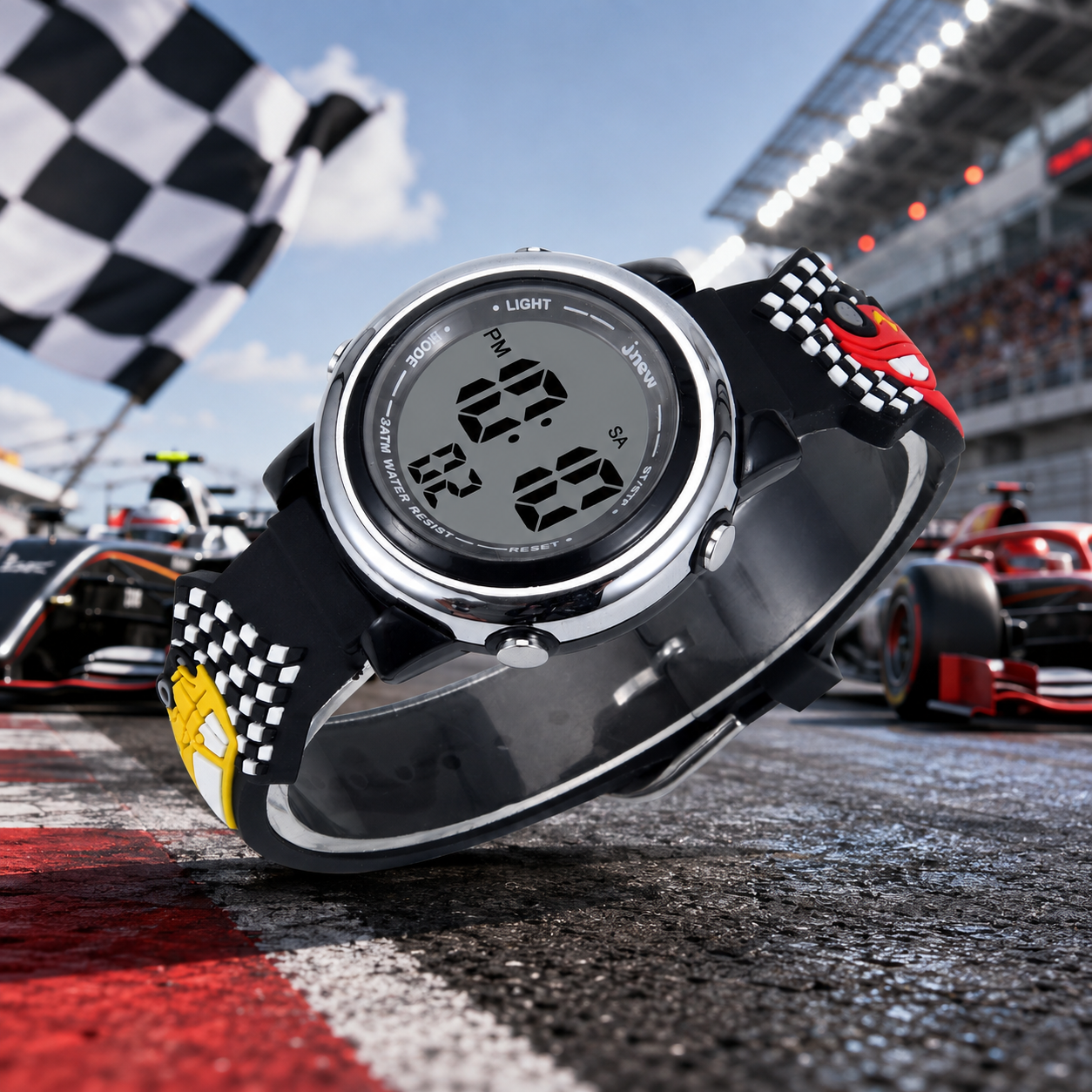 Montre Racing – Digitale 3D