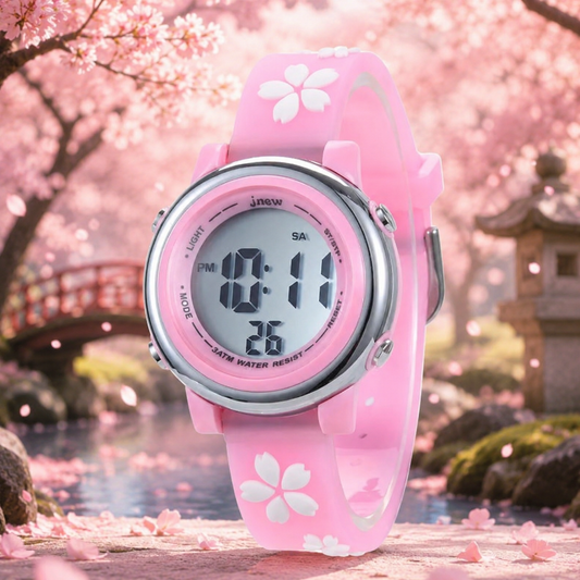 Montre Sakura - Digitale 3D