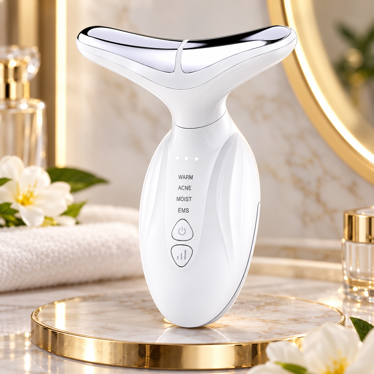Masseur Visage & Cou 7 LED