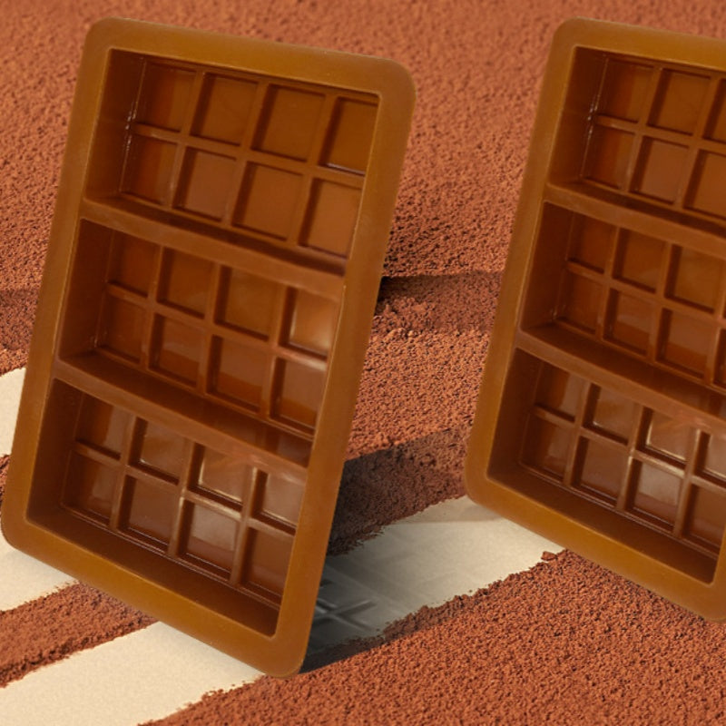 Moule Silicone 3 Mini Tablettes de Chocolat – Démoulage Facile
