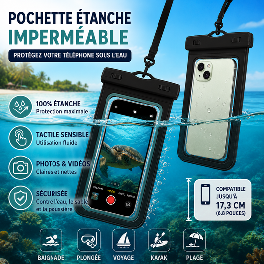 Pochette Étanche pour Téléphone