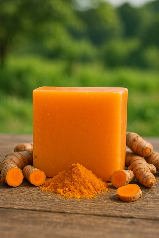 Savon Artisanal au Curcuma  – 100 g