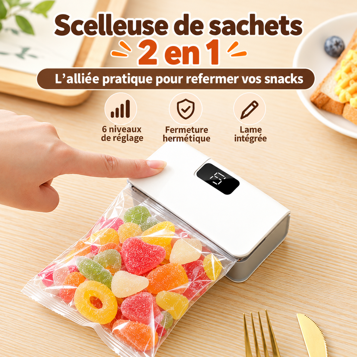 Scelleuse Magnétique 2 en 1