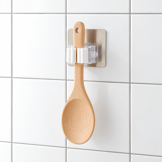 Lot de 2 Supports Muraux Adhésifs Multifonctions