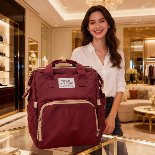 Sac à Langer 3-en-1 avec Berceau Intégré