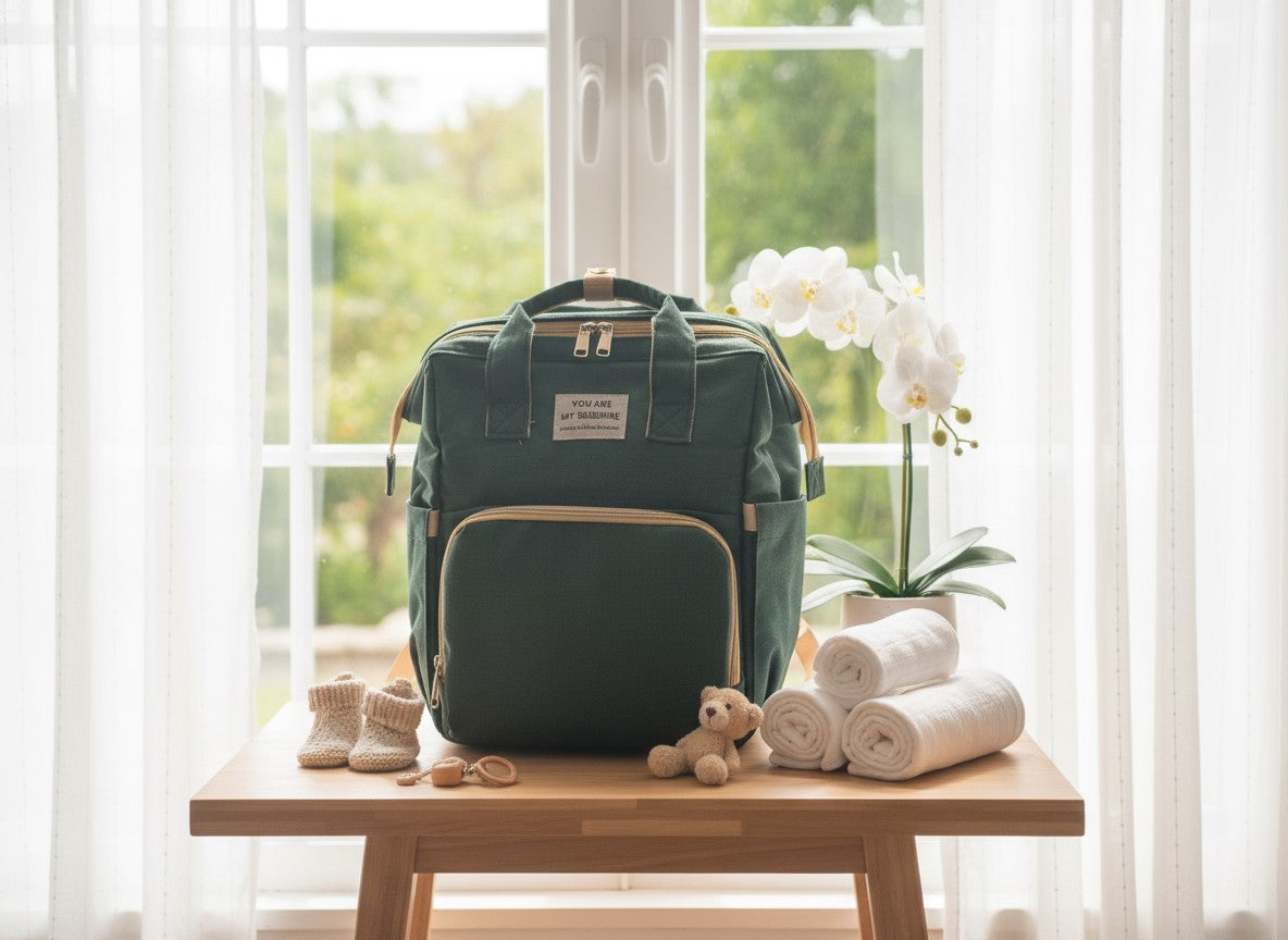 Sac à Langer 3-en-1 avec Berceau Intégré