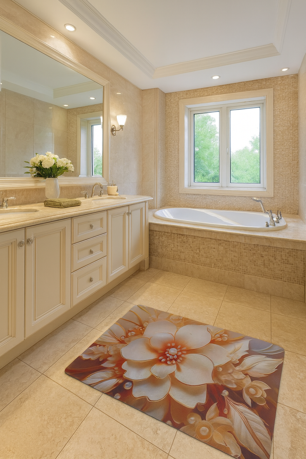 Tapis de Bain Antidérapant & Ultra Absorbant – 40x60 cm