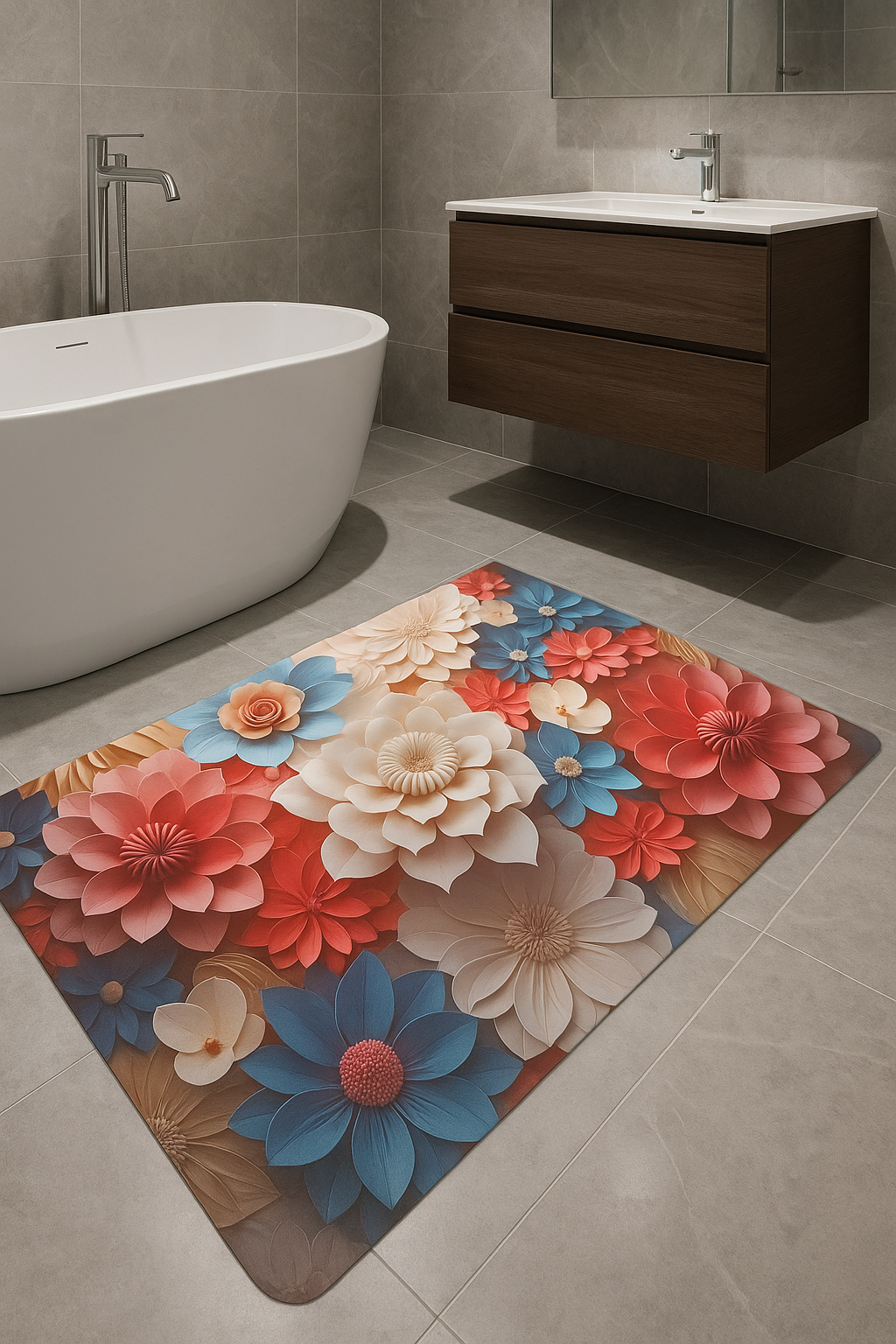 Tapis Antidérapant & Ultra Absorbant – 50x80 cm