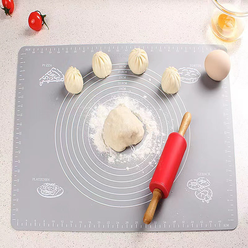 Tapis de Pâtisserie en Silicone avec Mesures – 70 × 50 cm