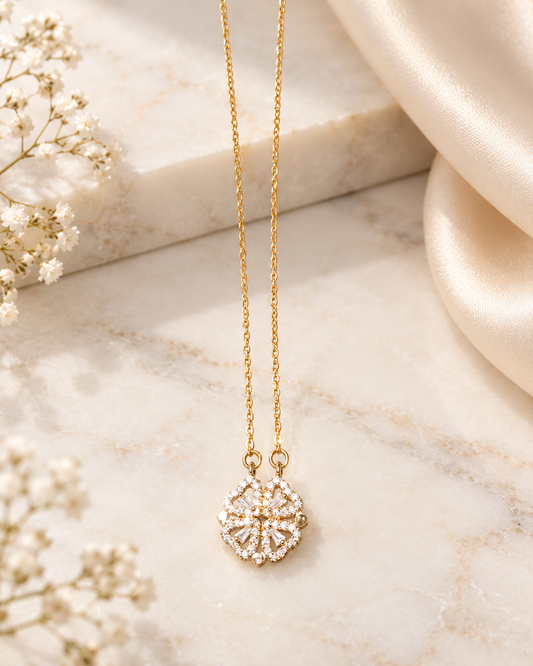 Collier Fleur Transformable 2-en-1